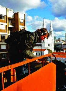 Gravando em Porto Alegre - Foto: Fernando Perales