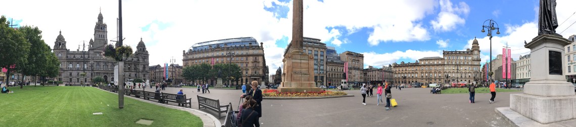 George Square, centro de Glásgua