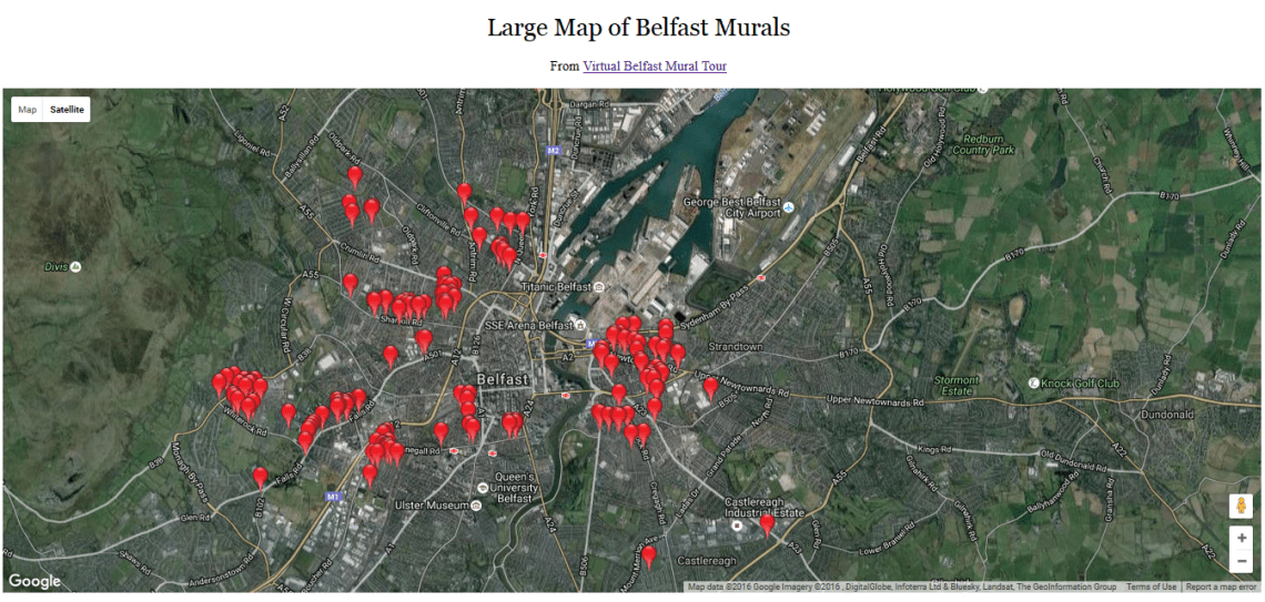 Virtual Belfast Mural Tour